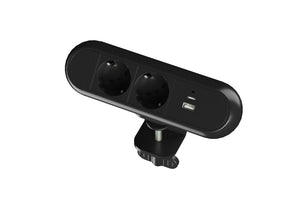 Bloc multiprise avec ports USB -  - bloc-prise-avec-ports-usb - UP & DESK