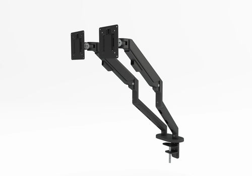 Bras articulé double pour écran