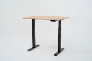 WoodDesk : bureau assis debout en bois massif haut de gamme – ergonomie, élégance et bien-être au quotidien - Bureau - wooddesk-bureau-assis-debout-en-bois-massif-haut-de-gamme - UP & DESK