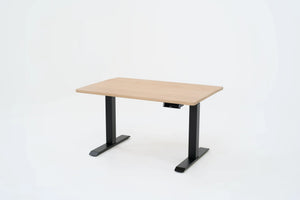 WoodDesk : bureau assis debout en bois massif haut de gamme – ergonomie, élégance et bien-être au quotidien - Bureau - wooddesk-bureau-assis-debout-en-bois-massif-haut-de-gamme - UP & DESK