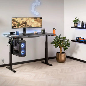 GamingDesk : bureau gaming motorisé assis debout pour gamers exigeants - Bureau - gamingdesk-bureau-gaming-motorise-assis-debout-pour-gamers-exigeants - UP & DESK