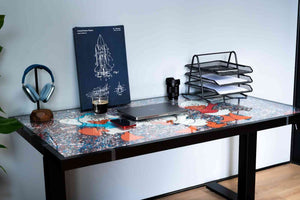 Plateau tableau peint sur-mesure -  - plateaux-maxence-di-marzio - UP & DESK