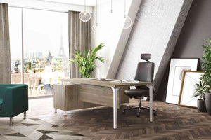 Chaise de direction ergonomique en cuir TheBoss - Harmony - chaise-direction-ergonomique-cuir-theboss - UP & DESK