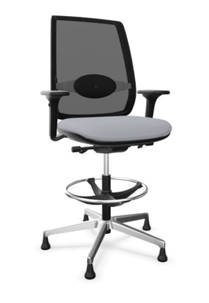 Chaise haute de bureau ergonomique TheBar - HARMONY - chaise-haute-bureau-ergonomique-thebar - UP & DESK