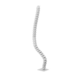 Passe-câble vertical articulé -  - goulotte-cable - UP & DESK