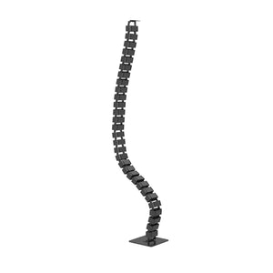 Passe-câble vertical articulé -  - goulotte-cable - UP & DESK